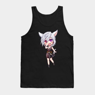 Astra Calytrix from FFXIV Chibi design Tank Top